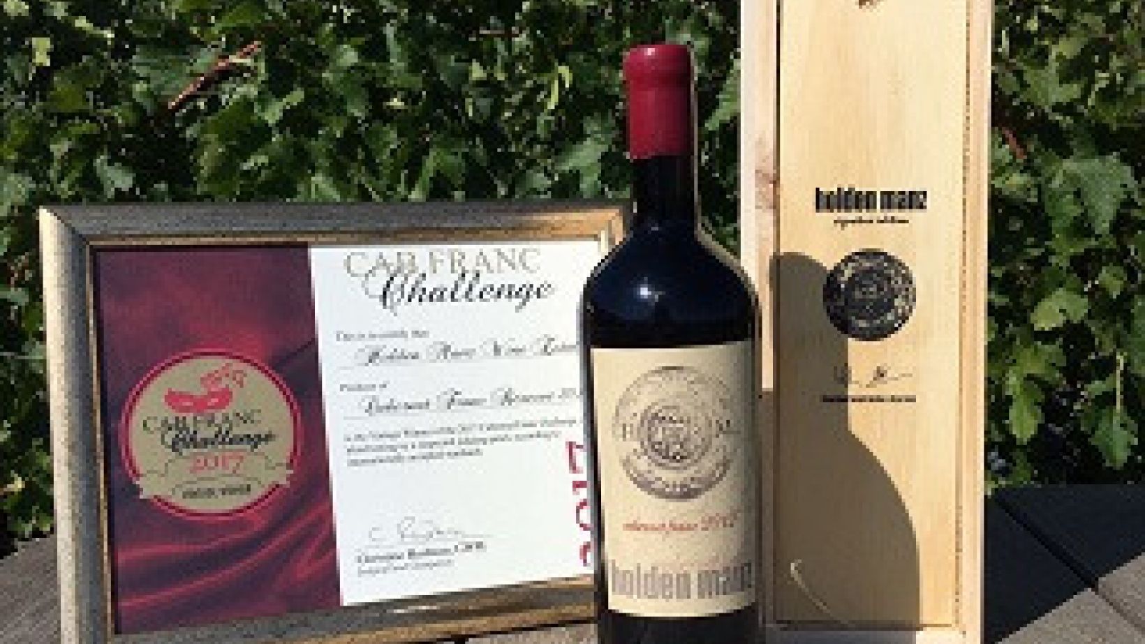 Holden Manz Cabernet Franc challenge crop