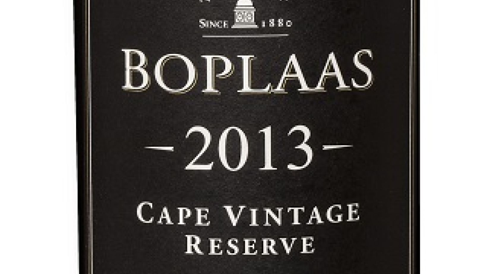 Boplaas Cape Vintage Reserve 2013 cropped