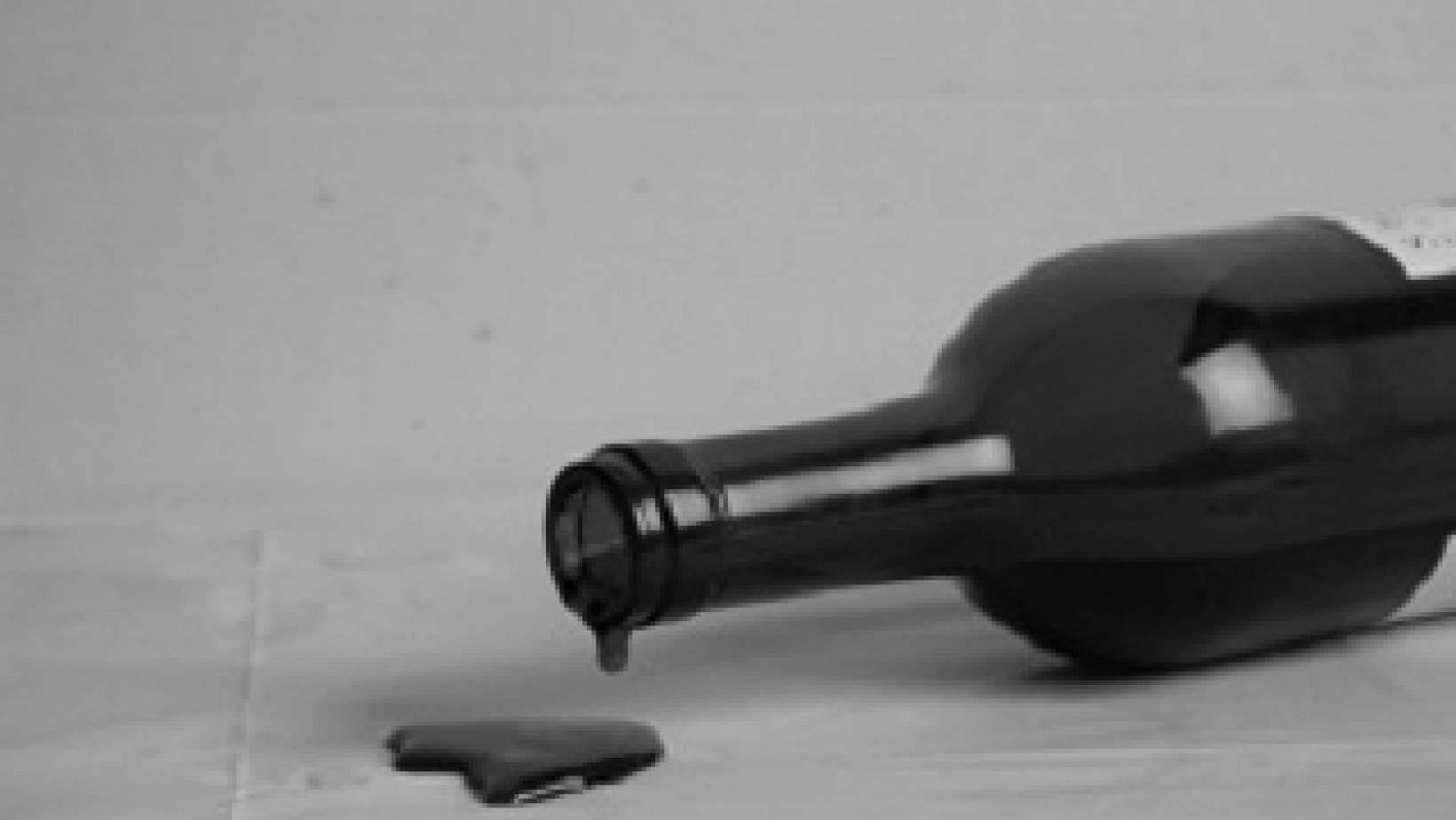 No drip wine bottle