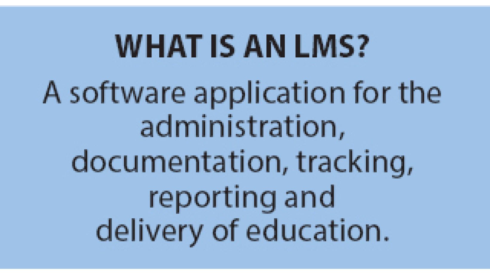 What is an lms