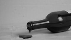 No drip wine bottle