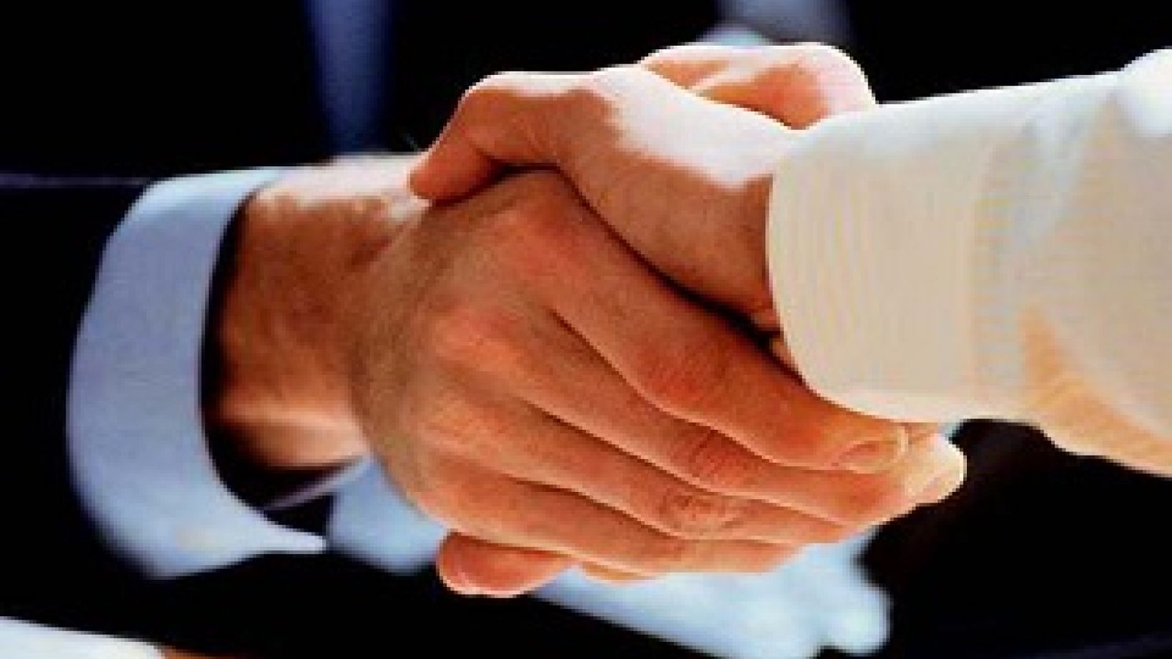 Ties handshake