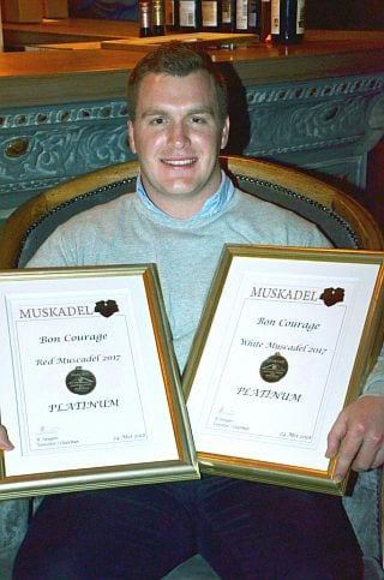 Muskadel SA Awards Double Platinum Winner Philip Viljoen winemaker sm