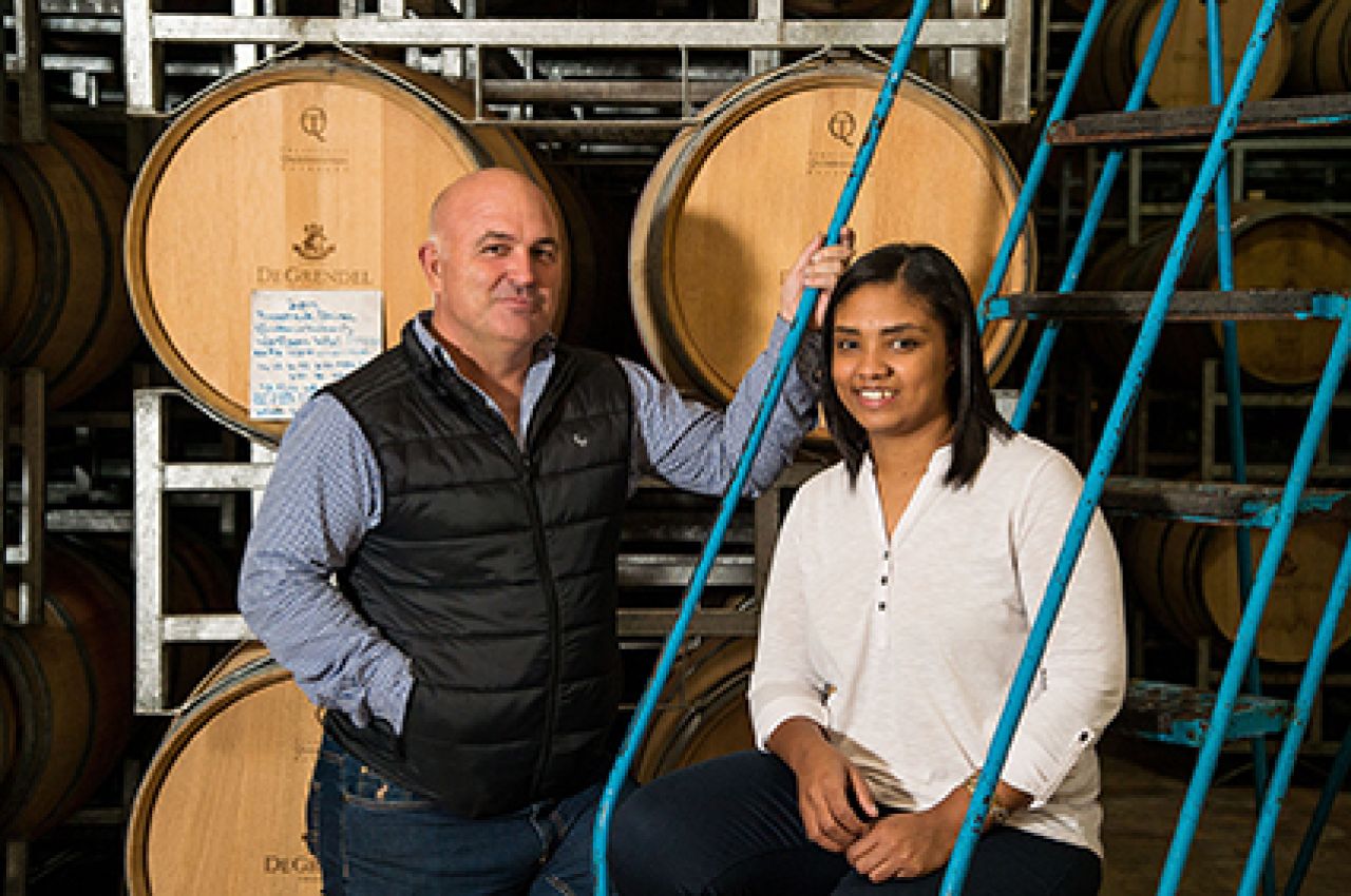 Andre Kotze MD of Cape Cooperage Group Gynore Fredericks 2 LR