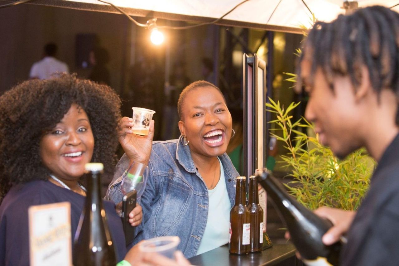Nono and Thato Soweto Wine Festival 2017