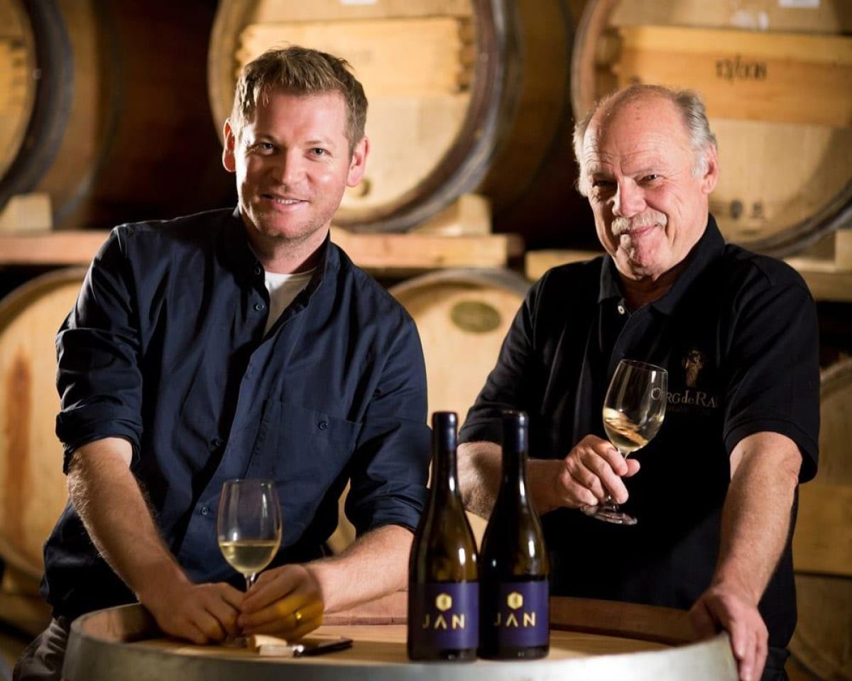 Jan Hendrik van der Westhuizen and Frank Meaker from Org de Rac