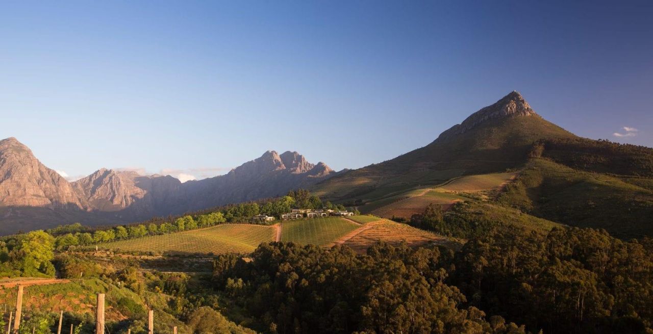 Delaire Graff Estate at home in the landscape