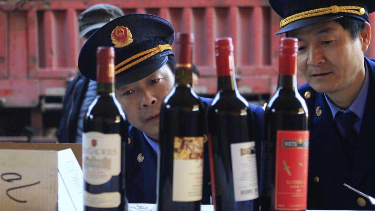 Counterfeit wine china web