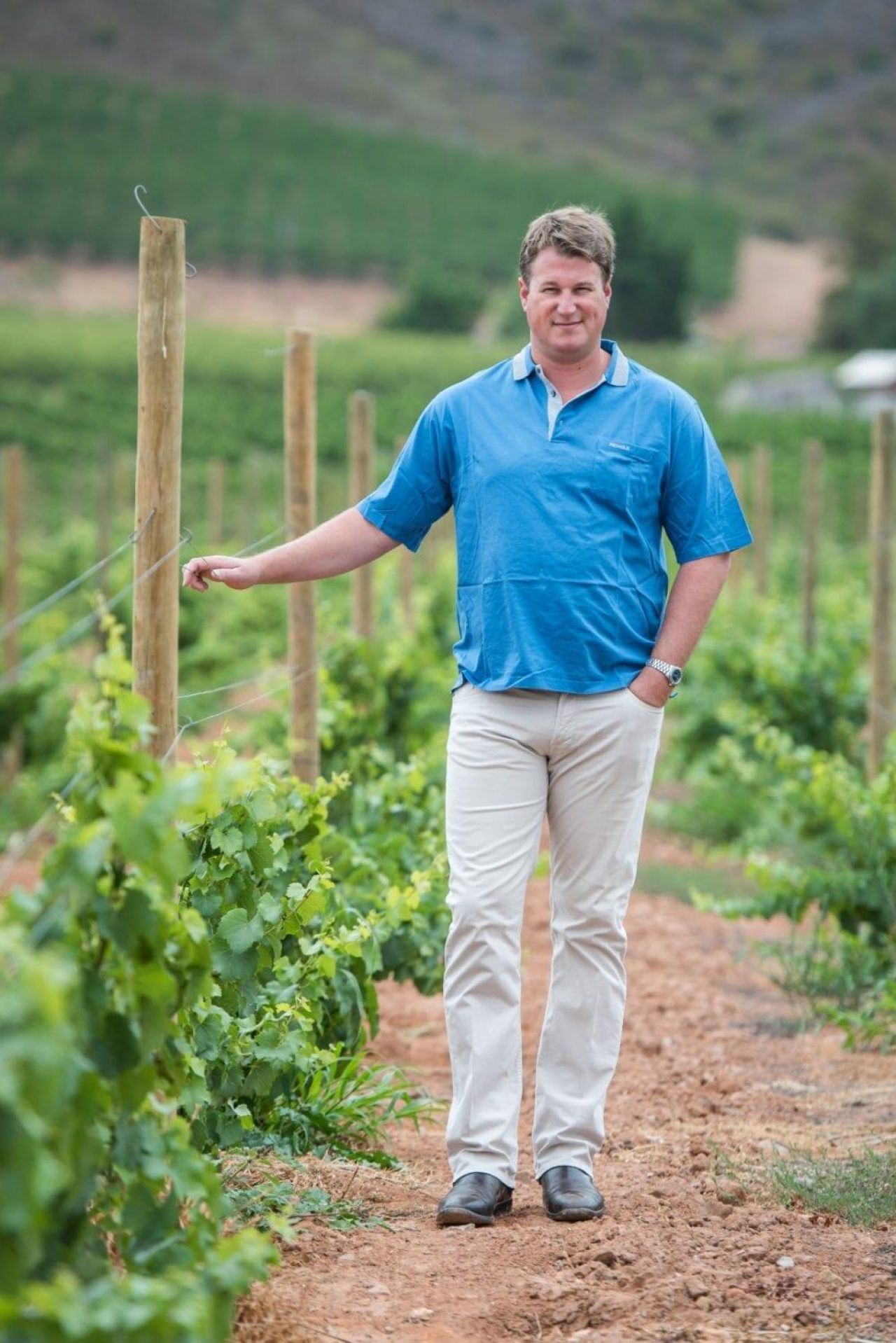 Johann de Wet CEO of De Wetshof Estate