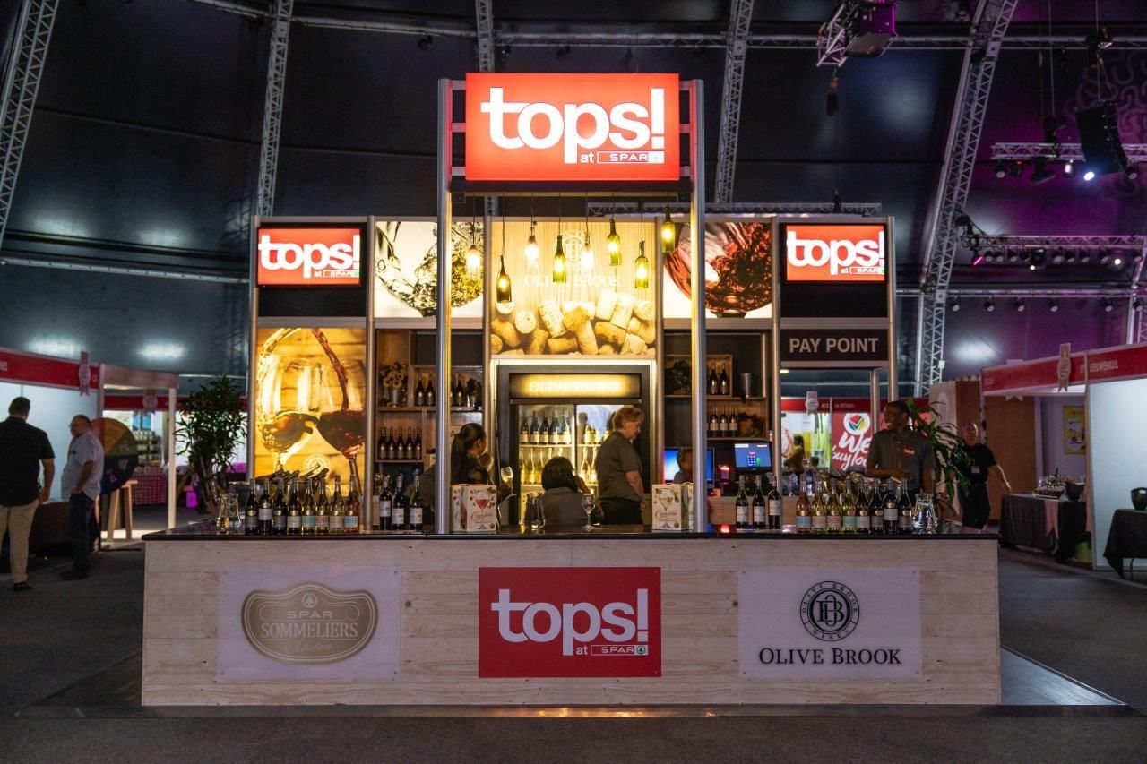 There will be over 50 stalls of different wineries at TOPS at SPAR Wine Show