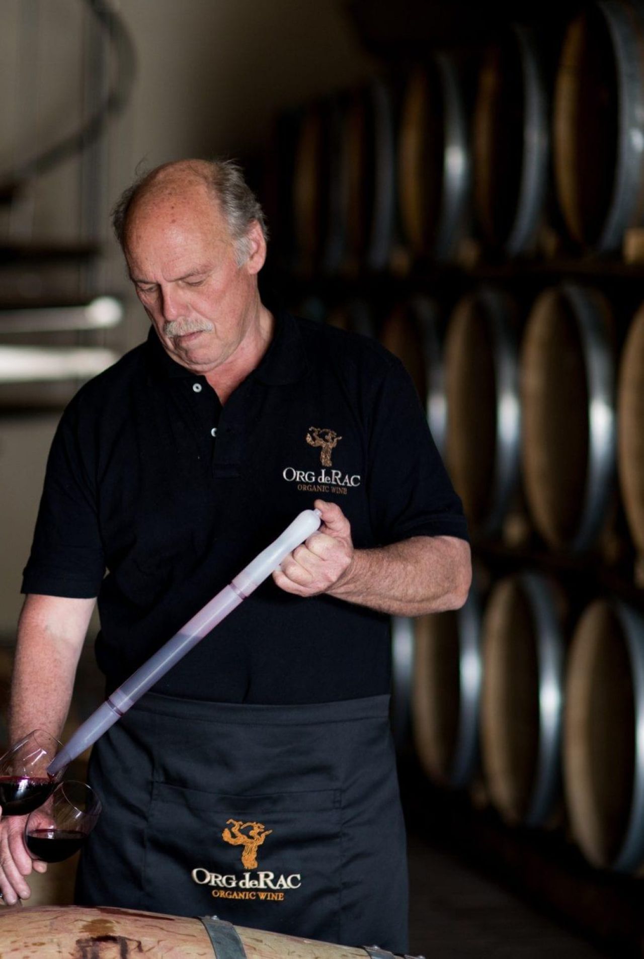 Frank Meaker Org de Rac cellarmaster