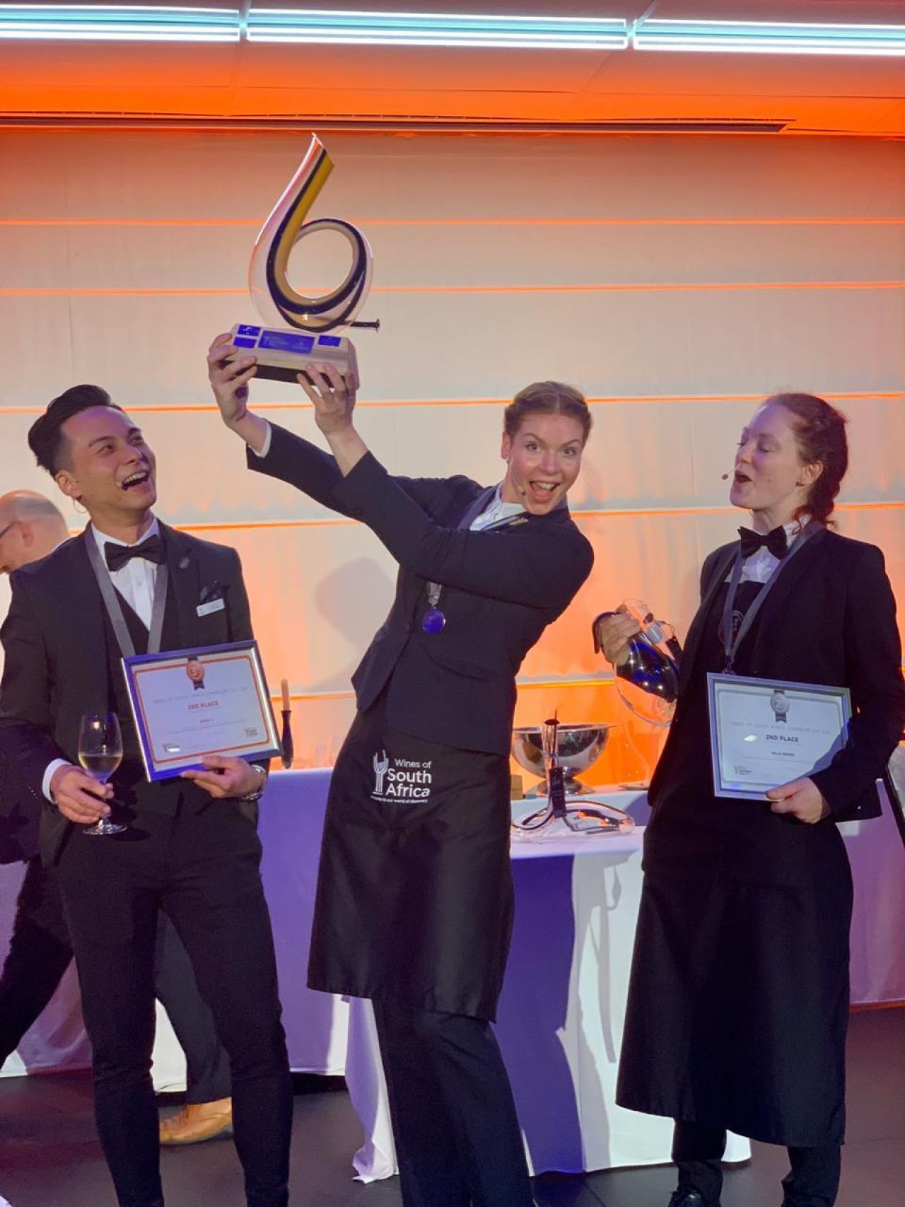 Derek Li Richelle van Gemert and Maja Hempel