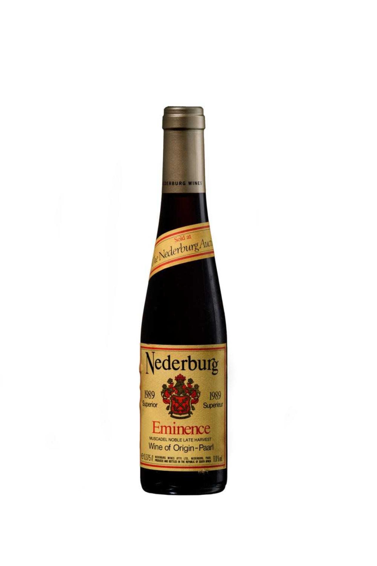Nederburg PB Eminence 1989 Front