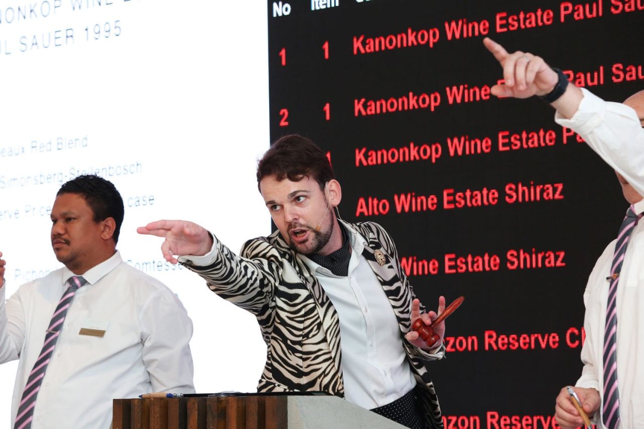 Auction sales soared under the gavel of passionate auctioneer Charlie Foley