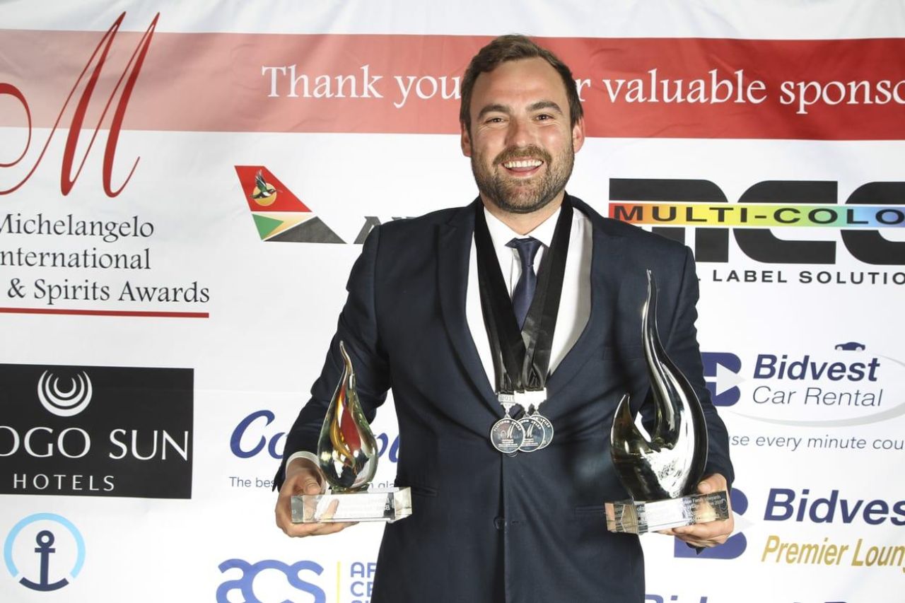 Danie Nel from Boplaas Best Producer at Michelangelo 2019