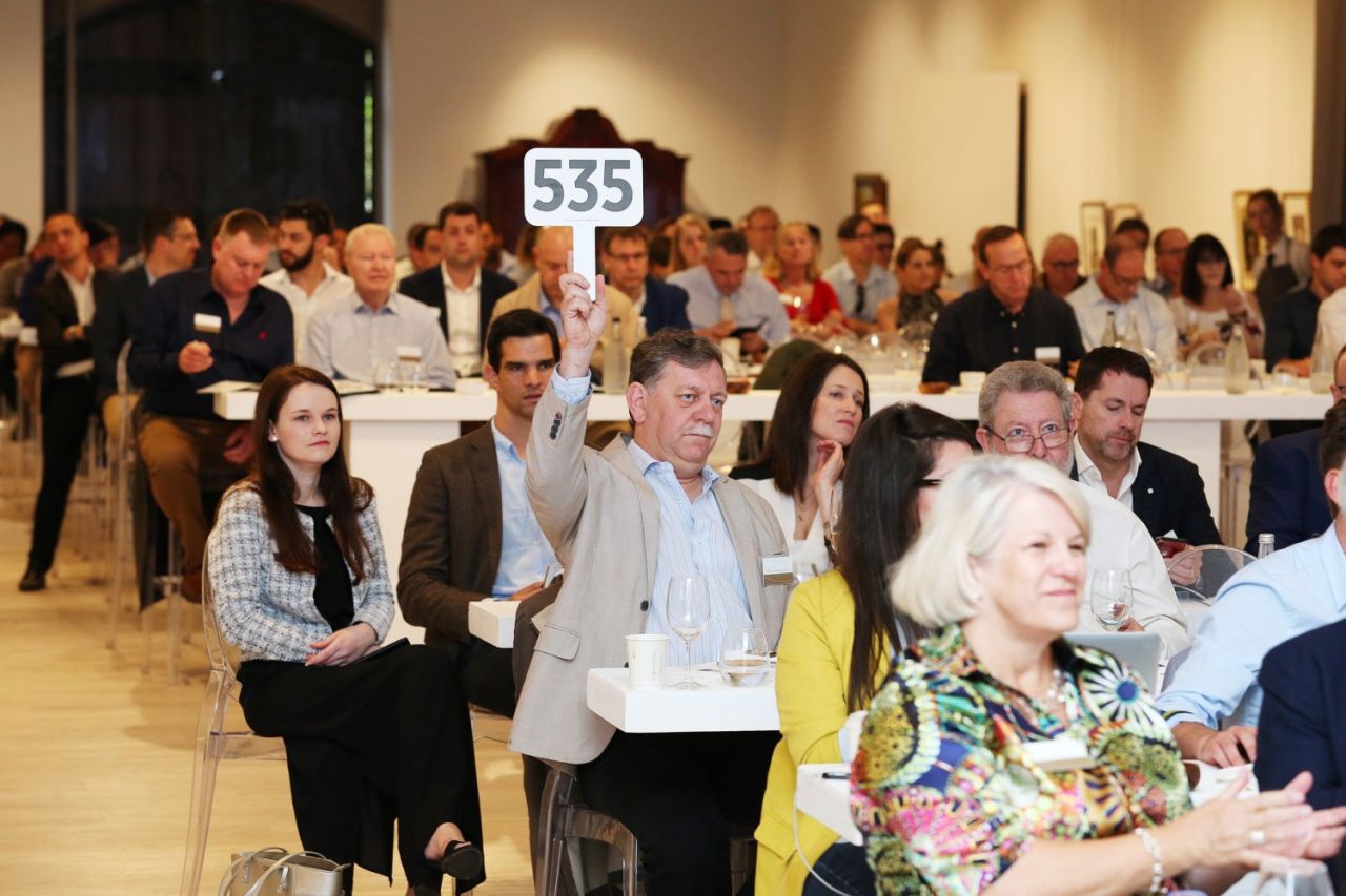 Francois Rautenbach for Singita was one of the biggest buyers on the day