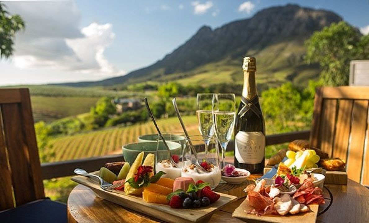 Delaire Graff Estate Breakfast on the Deck LR