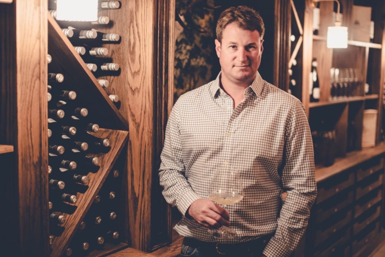 Johann de Wet CEO of De Wetshof Estate in the Wine Library