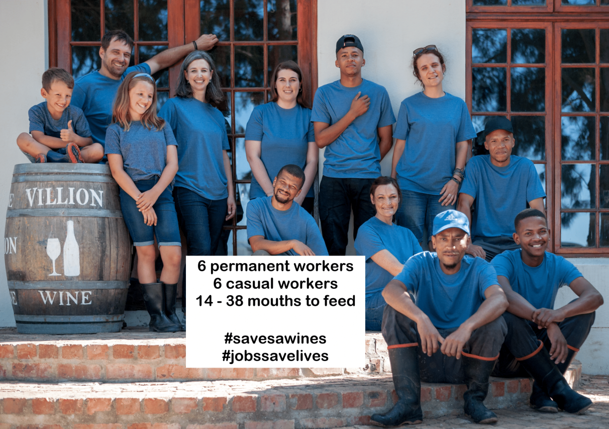 Villion Family Wines 6 permanent workers 6 casual workers savesawine