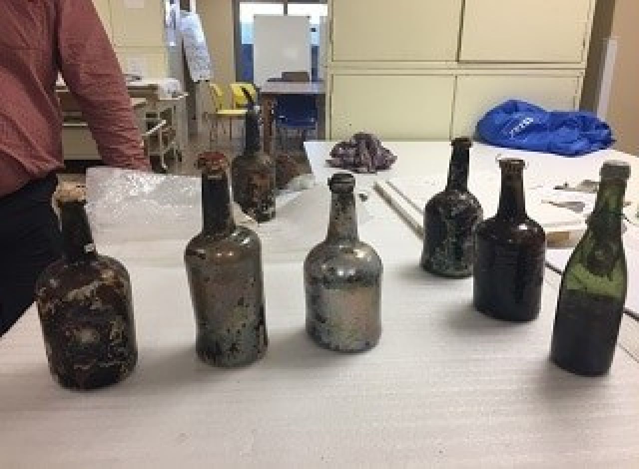 Chemical sensory profile of shipwreck wines