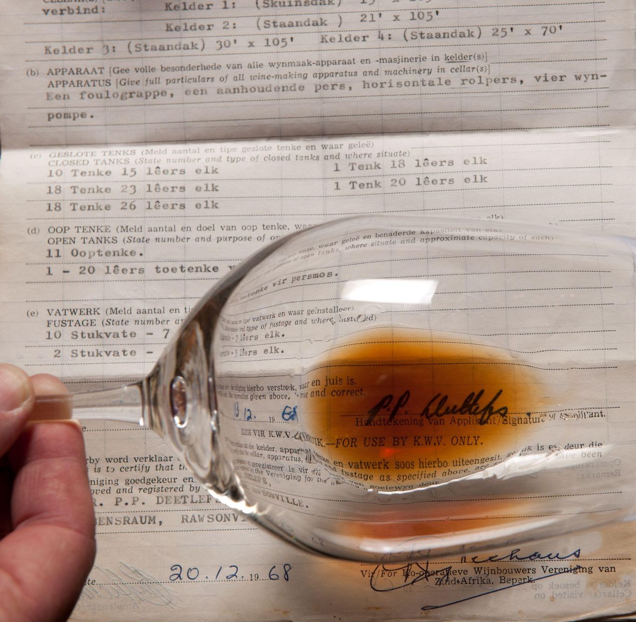 1974 Philippus Petrus Deetlefs Muscat d Alexandrie