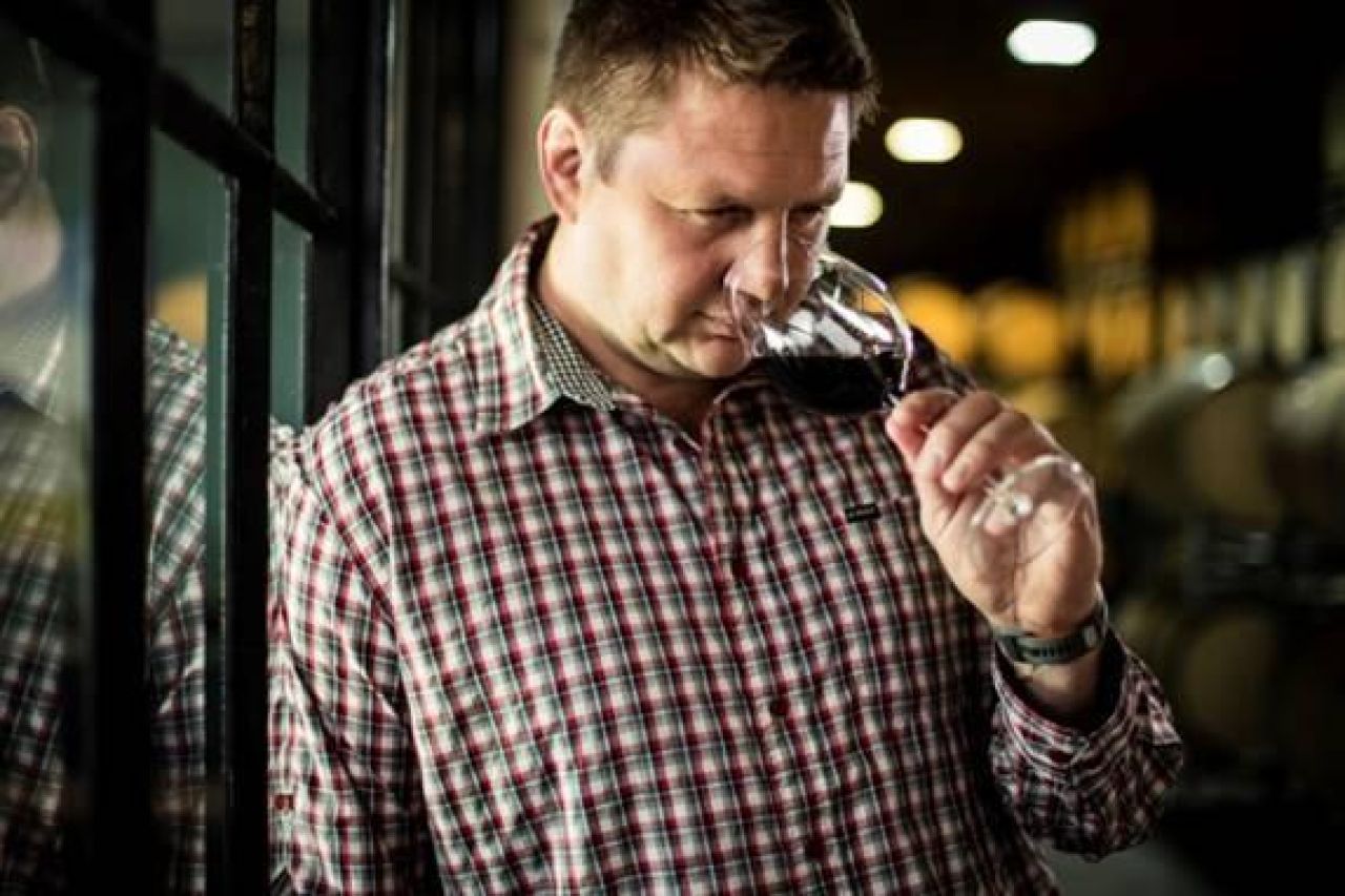 Current Alto winemaker Bertho van der Westhuizen