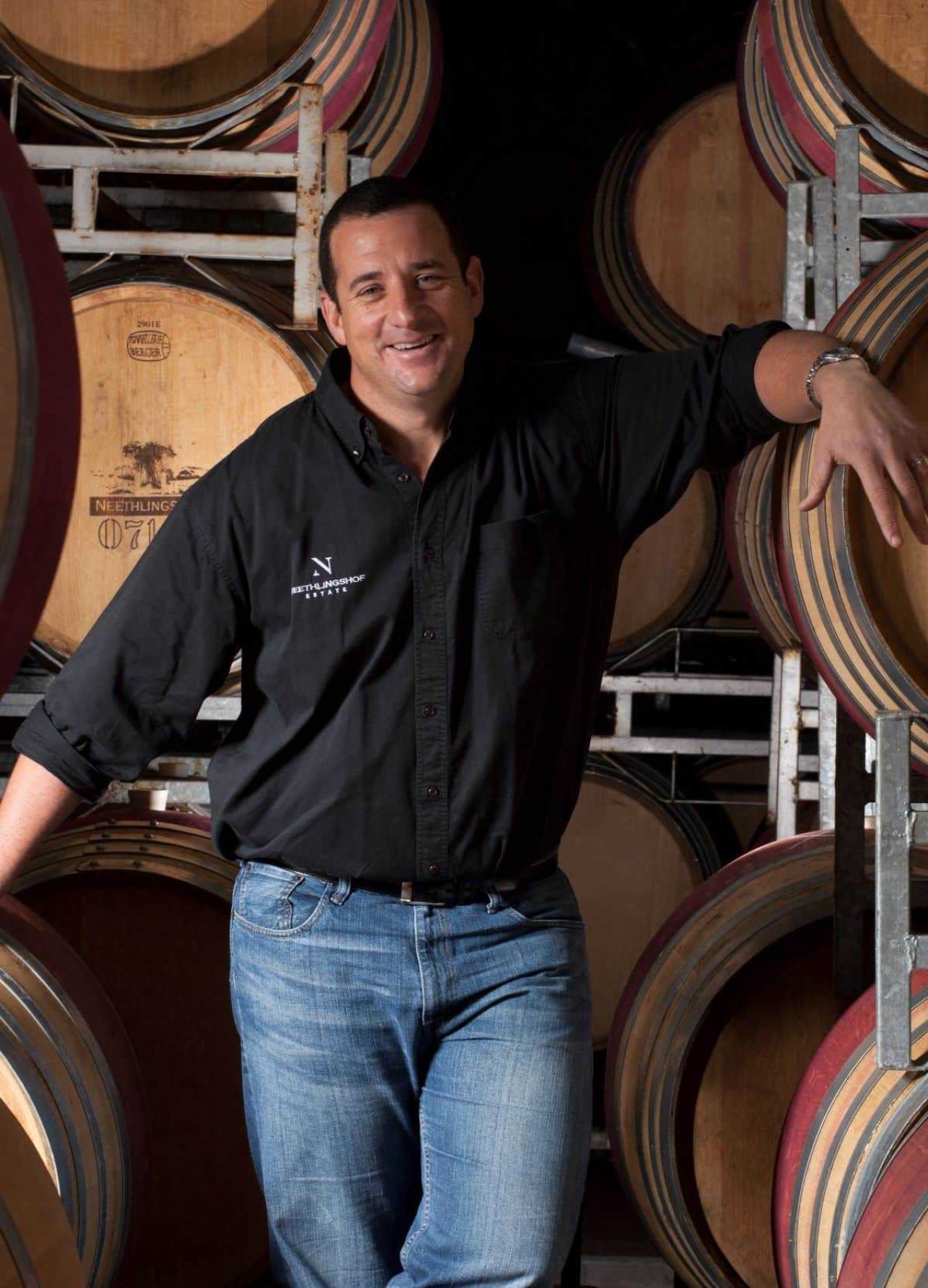De Wet Viljoen cellar master at Neethlingshof z