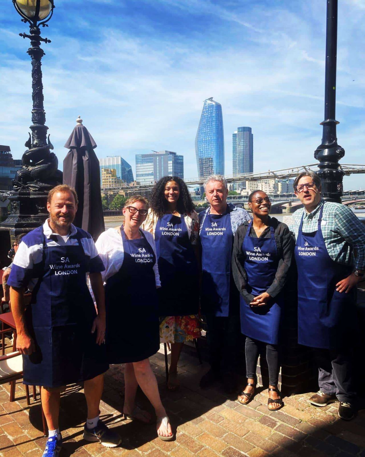 SA Wine Awards London judging panel