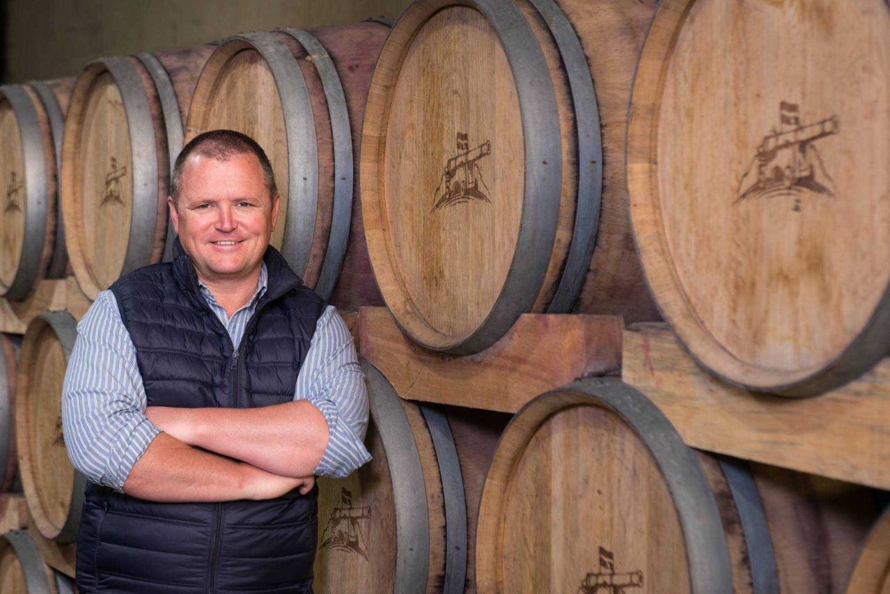 Abrie Beeslaar cellarmaster at Kanonkop