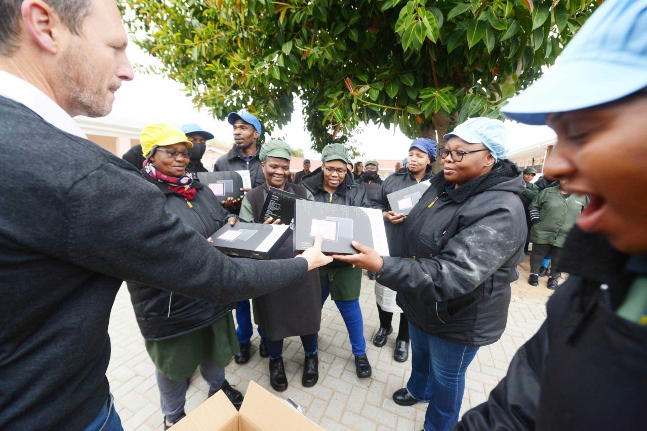 Robertson Winery Mandela Day Handover