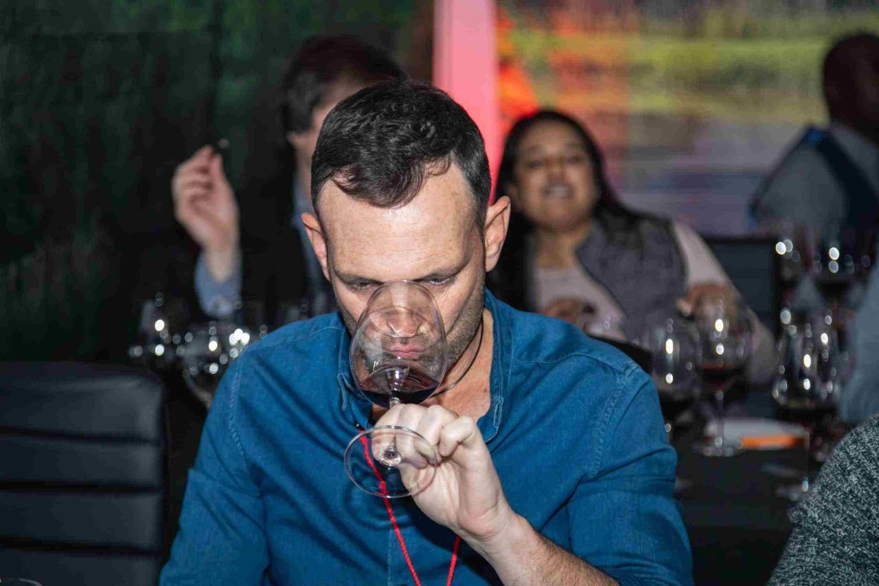 TOPS at SPAR Wine Show wine tasting in the theatre