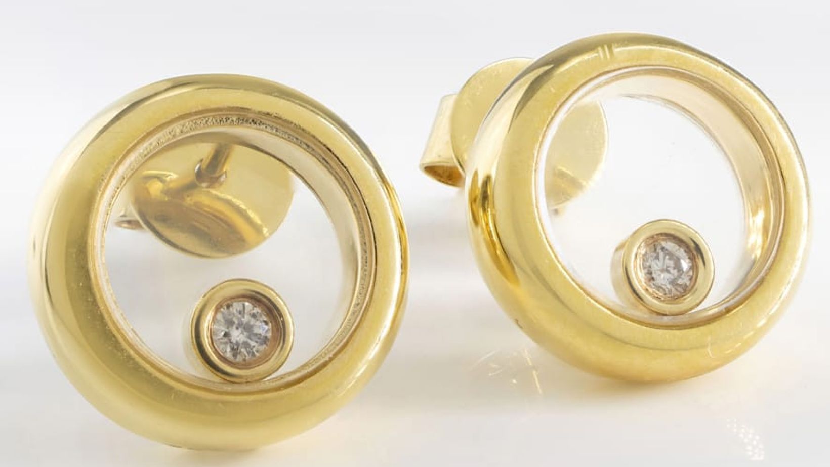 Dancing Diamond studs