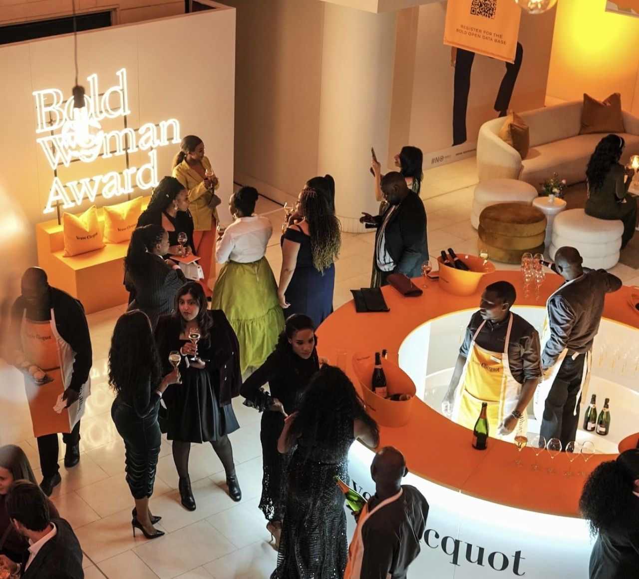 7 Veuve Clicquot Bold Woman Award networking