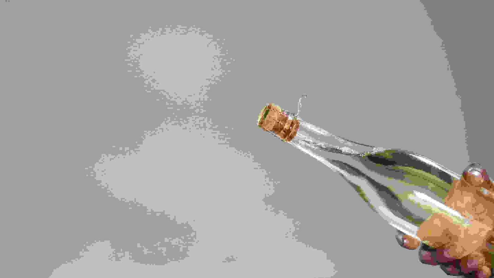 Bottle champagne