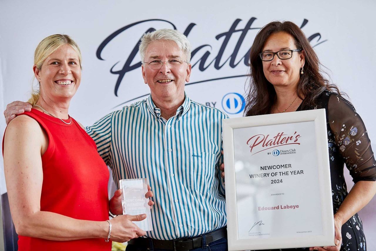 Platters 2024 Newcomer Winery of the Year Award Edouard Labeye n