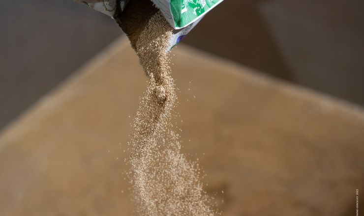 Micro agglomeration bioavailability of sterols