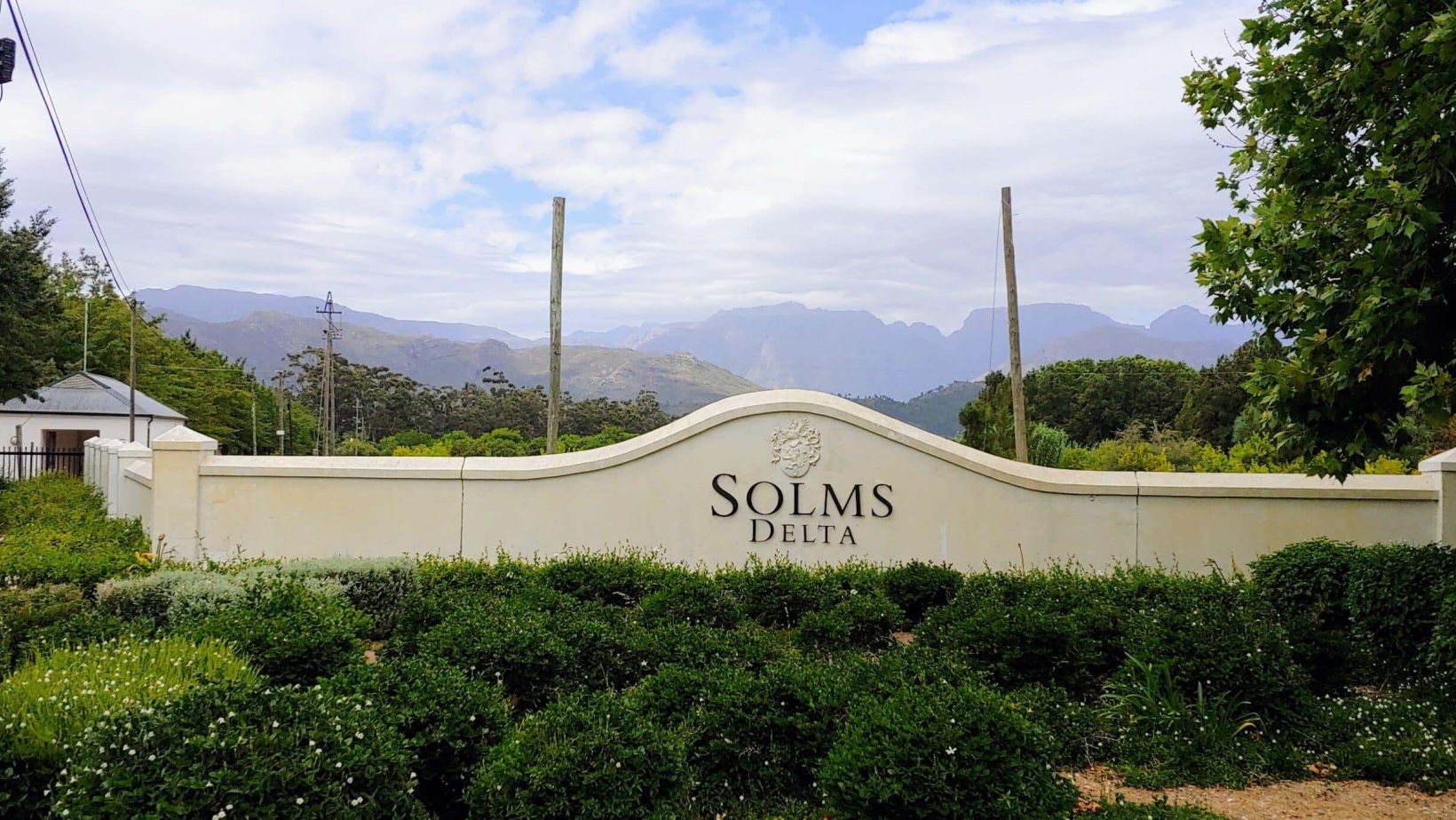 Solms Delta entrance