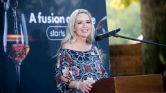 Hanli Goncalves Portfolio Director of the Mzansi Food Drink Show at the launch Pic by Johan Spies