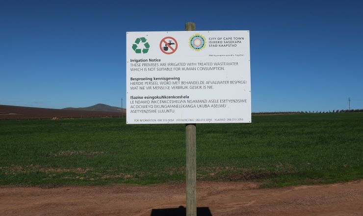 Treated municipal wastewater for irrigation Part 1