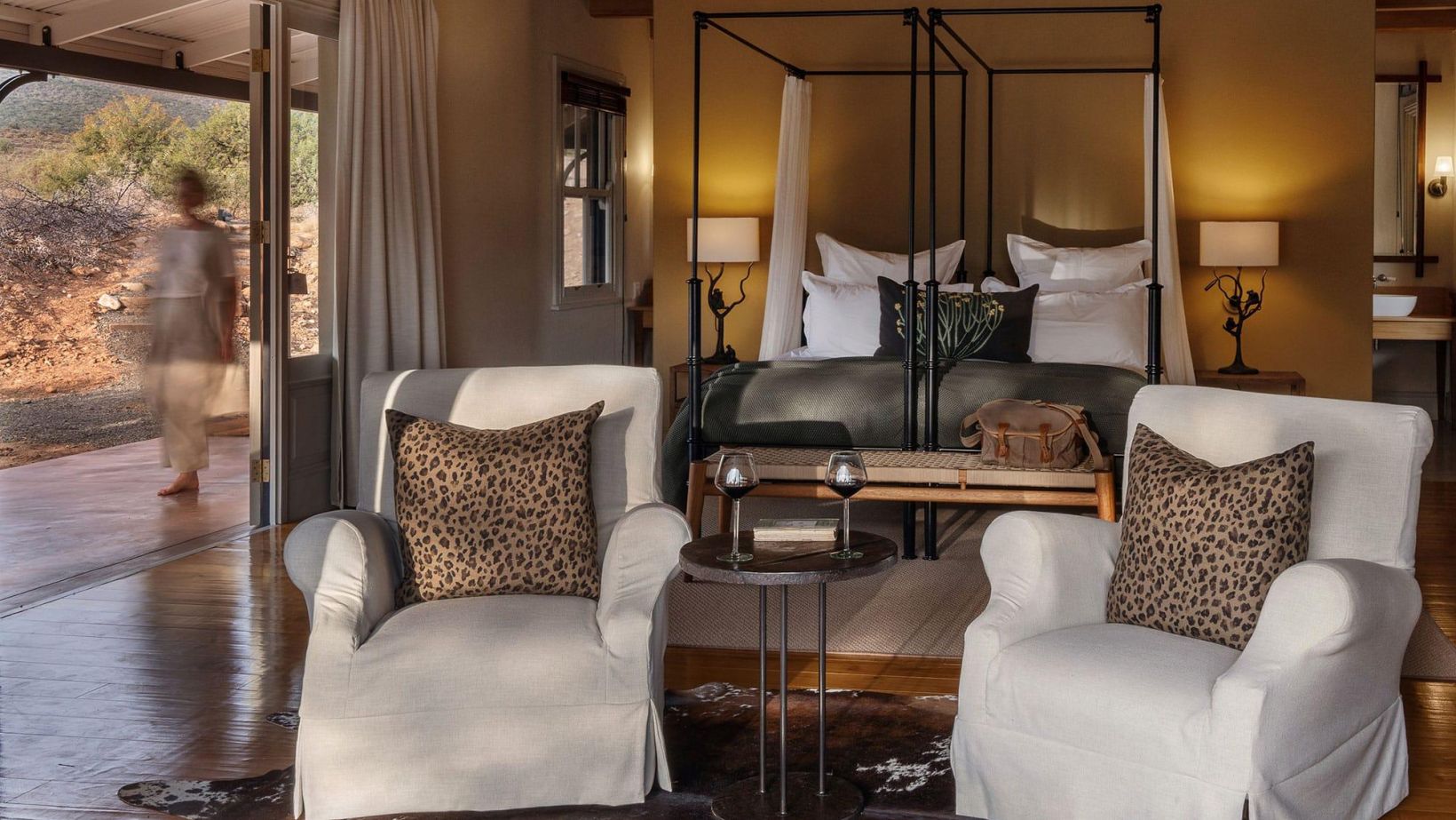 Samara Karoo Lodge Karoo Suite seating area Maike Mc Neill
