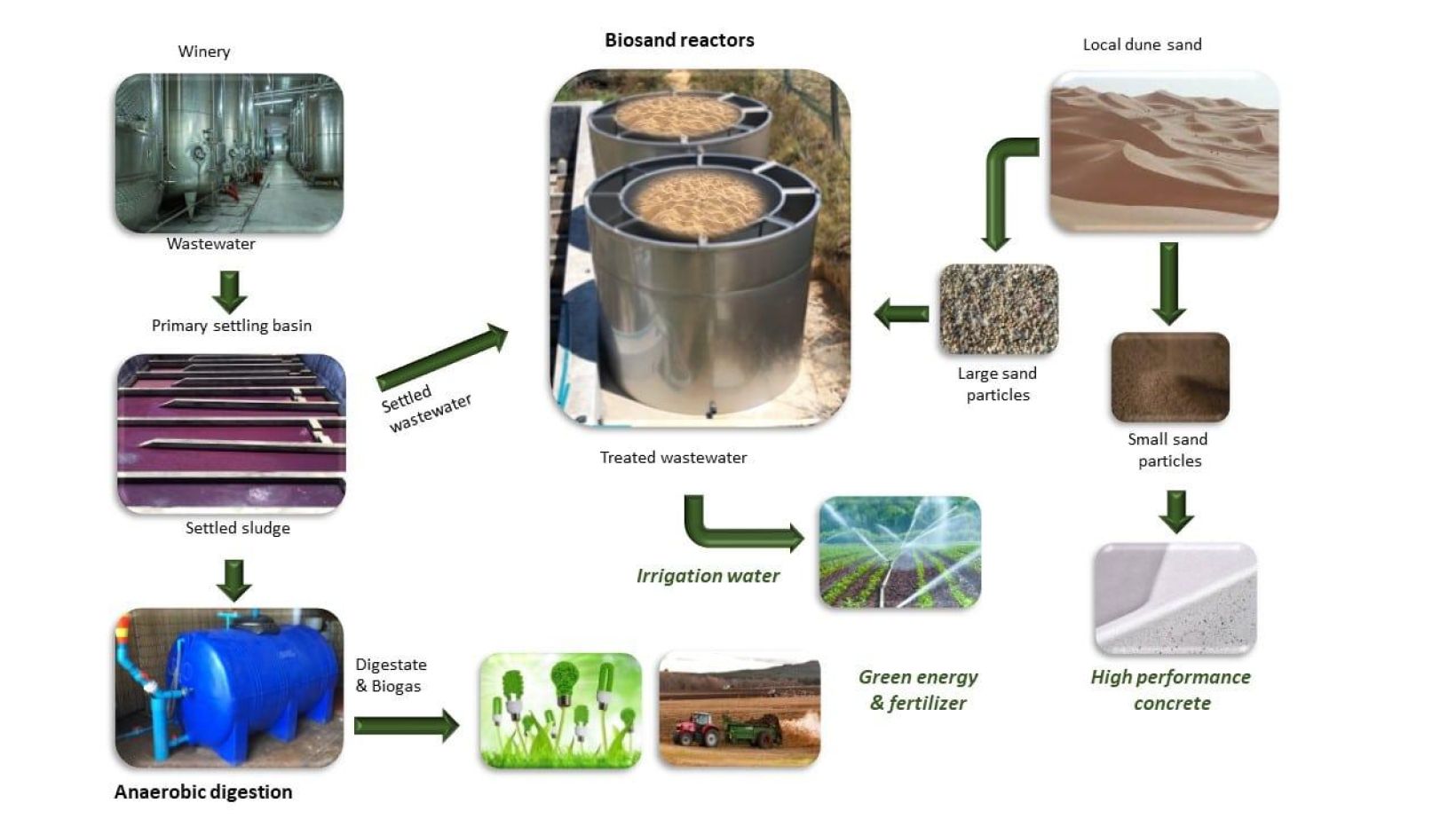 Biosand reactors
