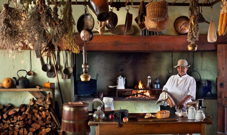 HR Soetmelksvlei The Farmhouse kitchen is a trove of antique utensils to make the cooks life simpler min
