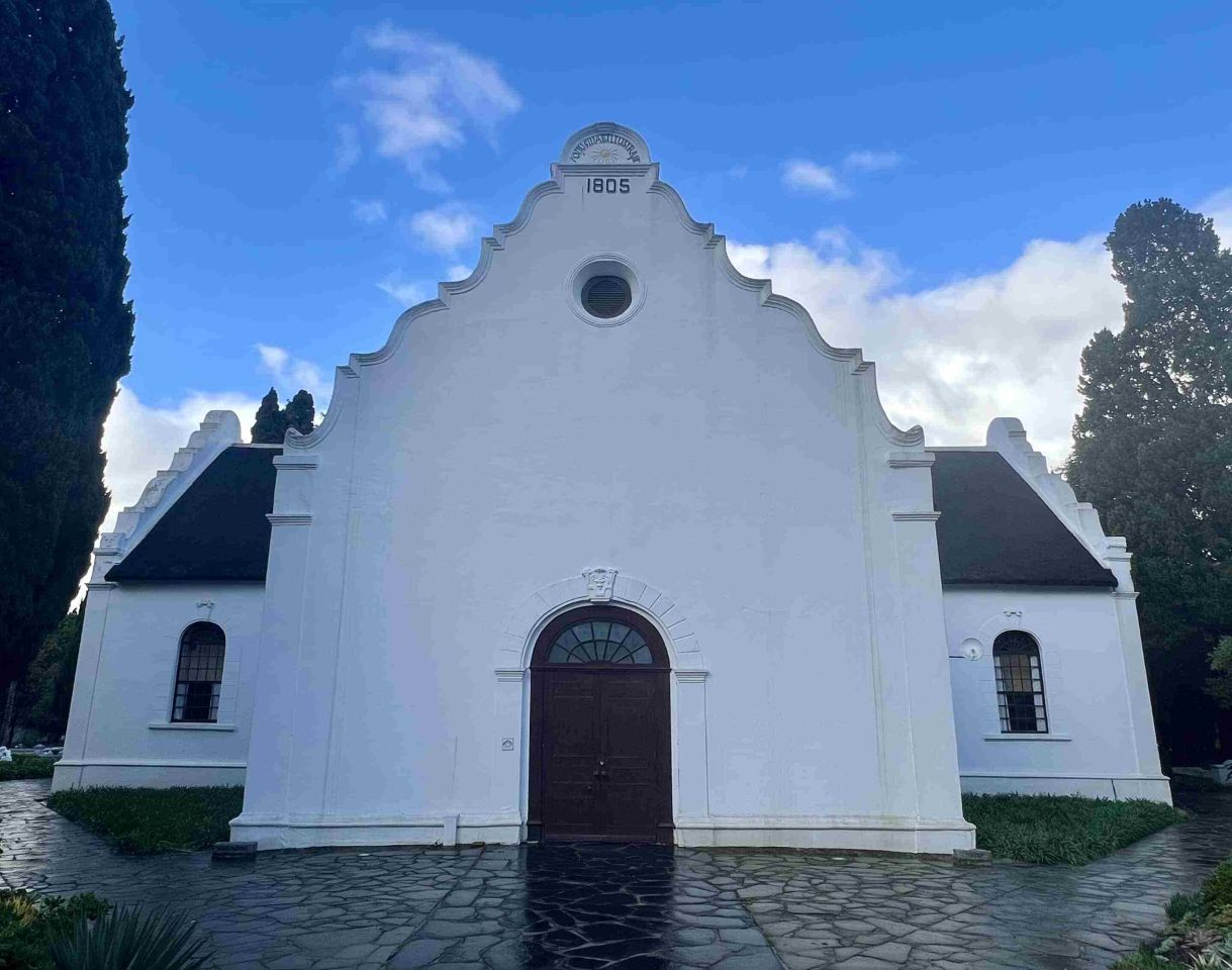 The historic Strooidak Dutch Reformed Church