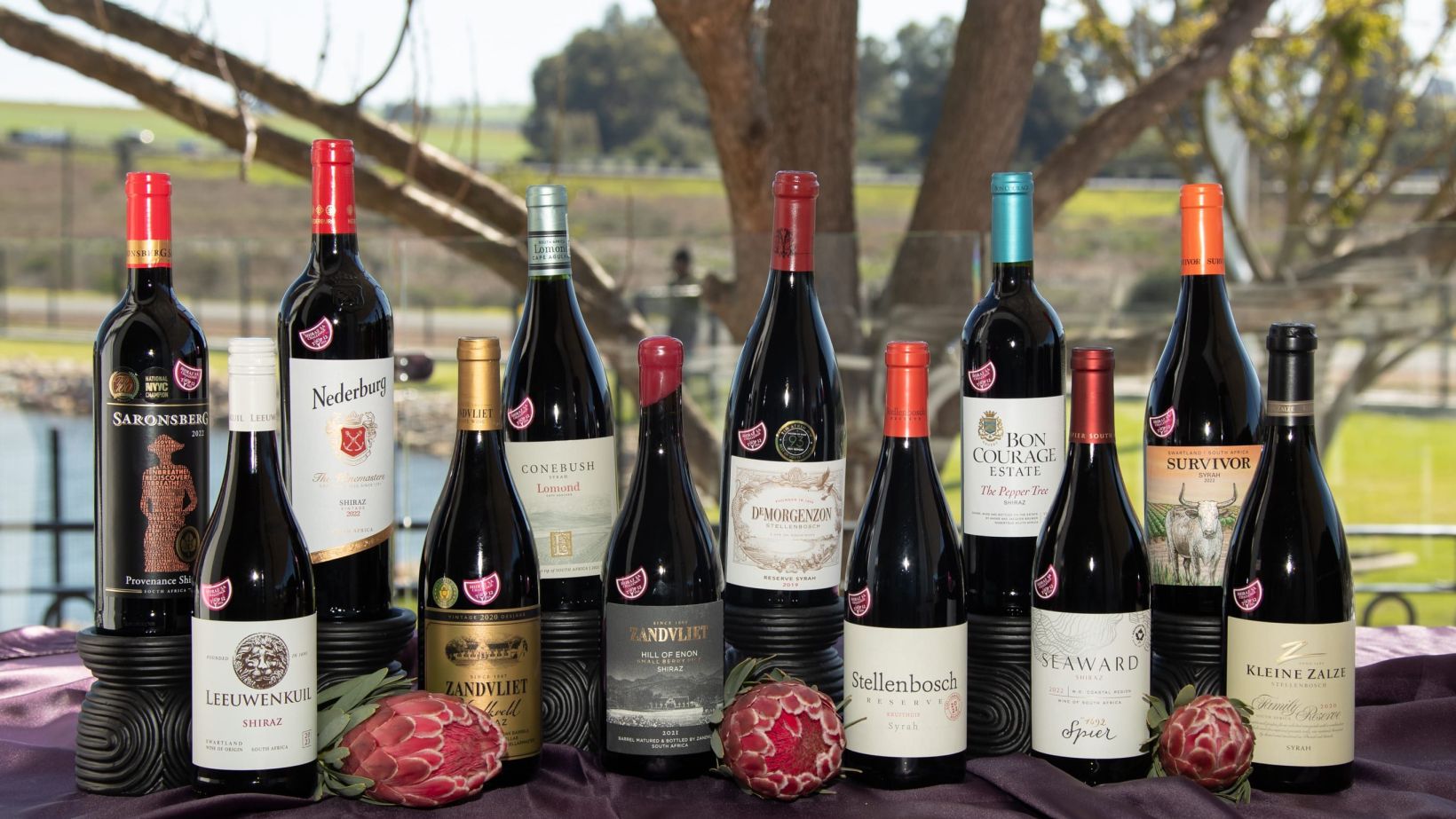 2024 Shiraz SA Awards Top 12 Shiraz bottles