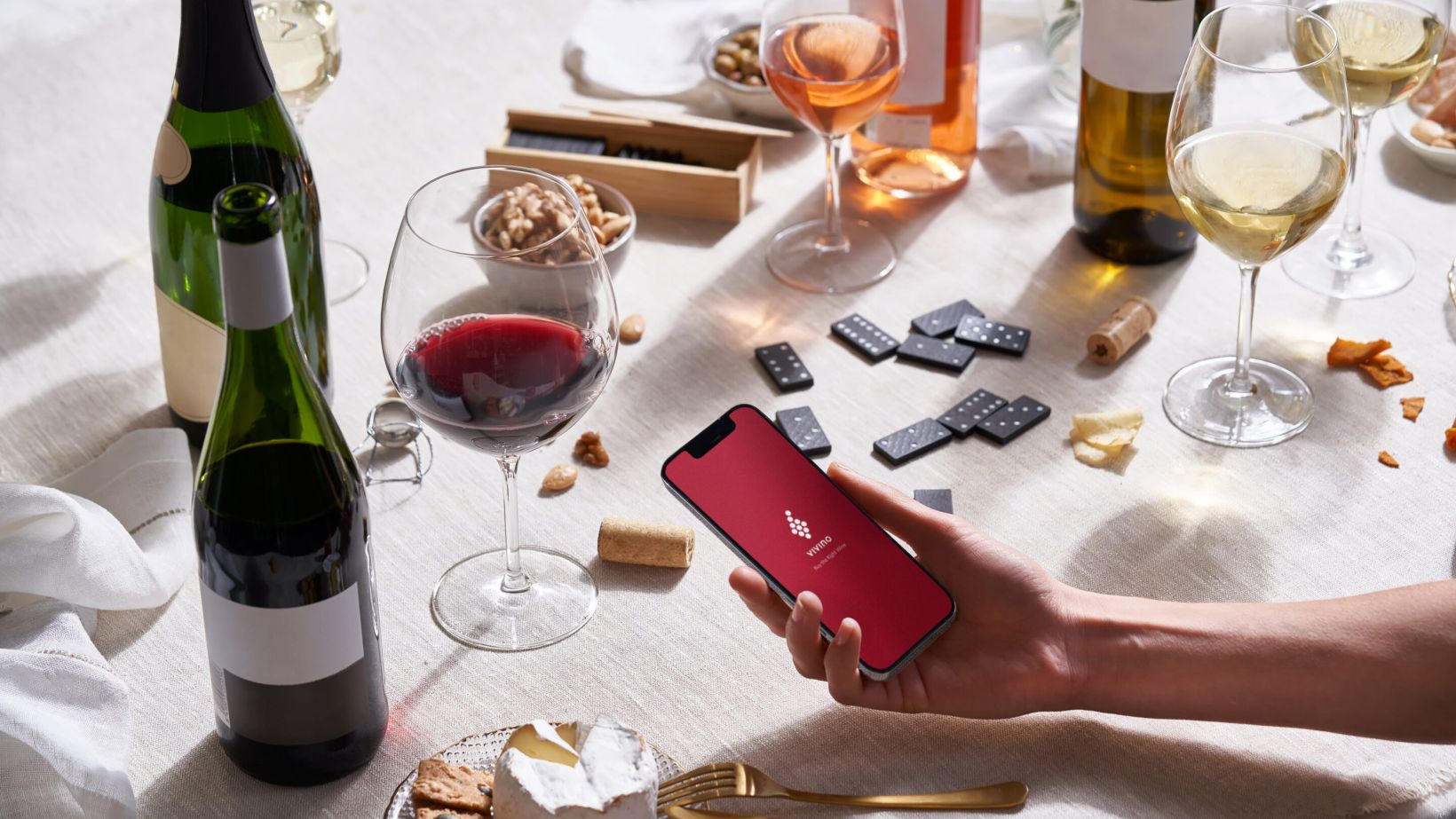 Vivino on phone