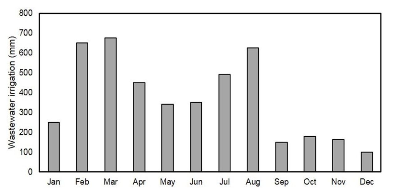 Winery wastewater irrigation Part 1 Figure 5