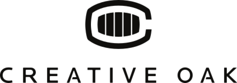 Creative Oak Black Logo