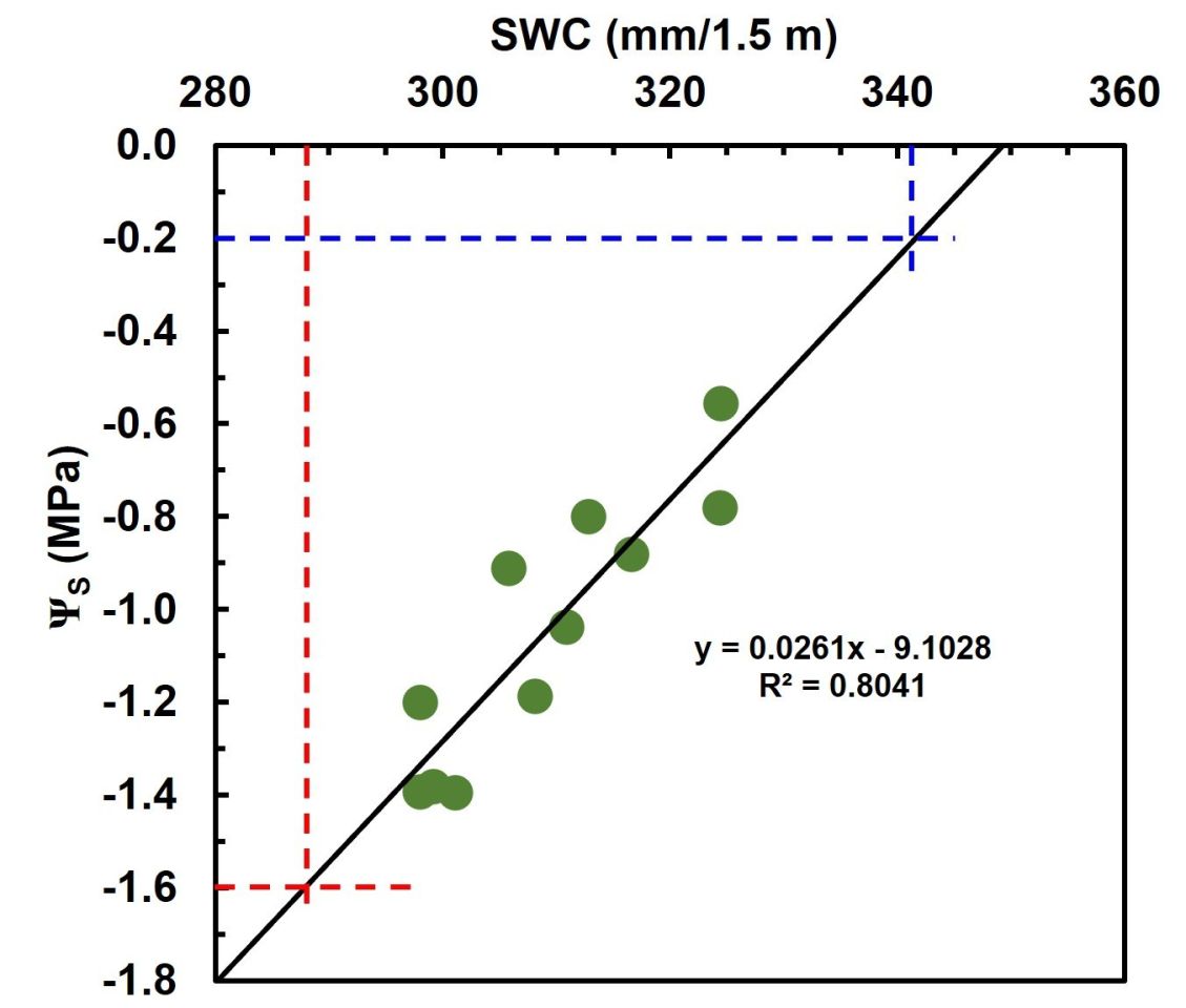 Drought tolerance of different scion cultivars Part 2 Figure 9