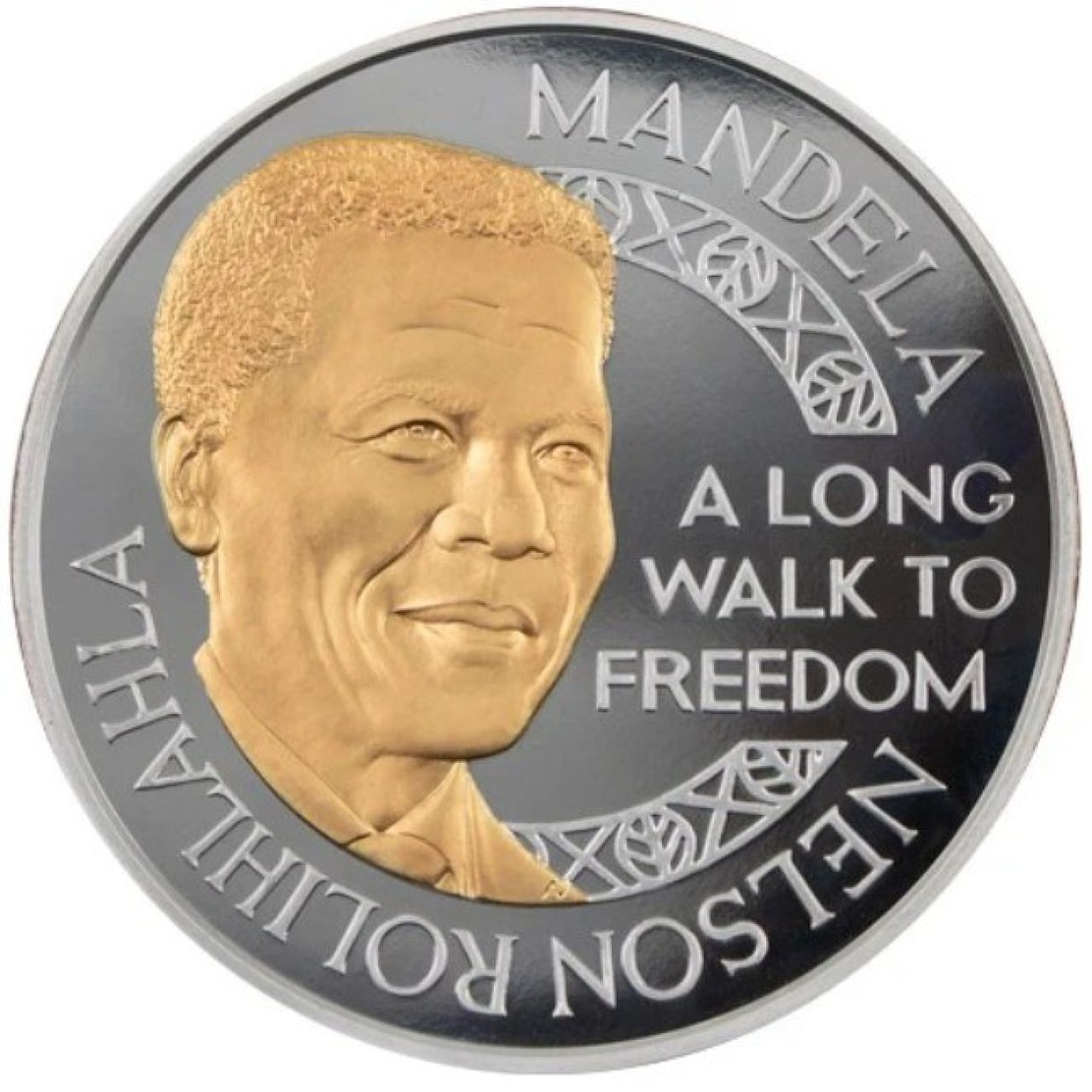 Mandela Robben Island 1 Kilo Silver Coin R