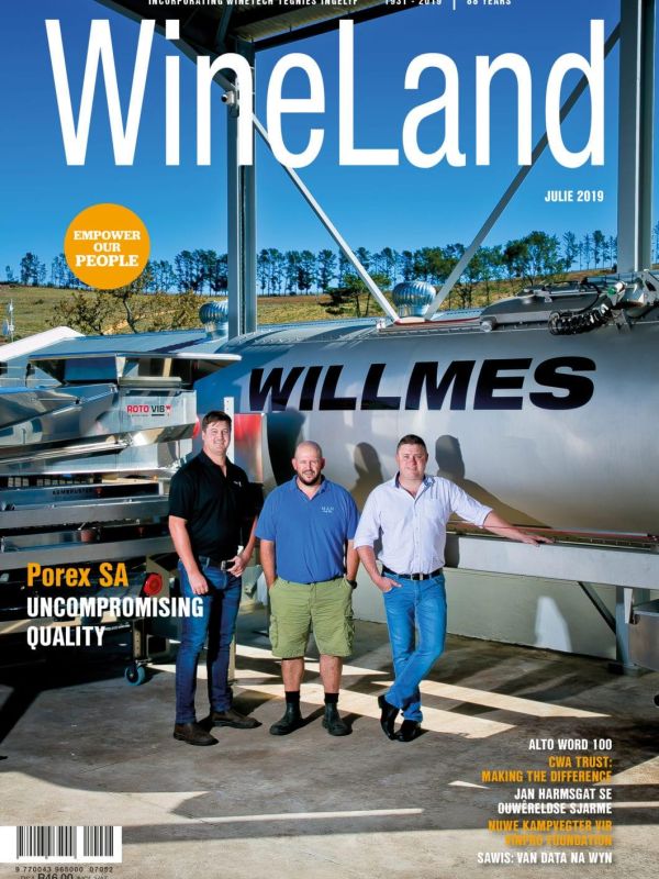 Wine Land Julie 2019 Cover